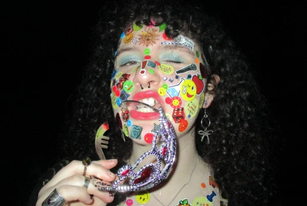 Backstage With Fake Blonde Mom