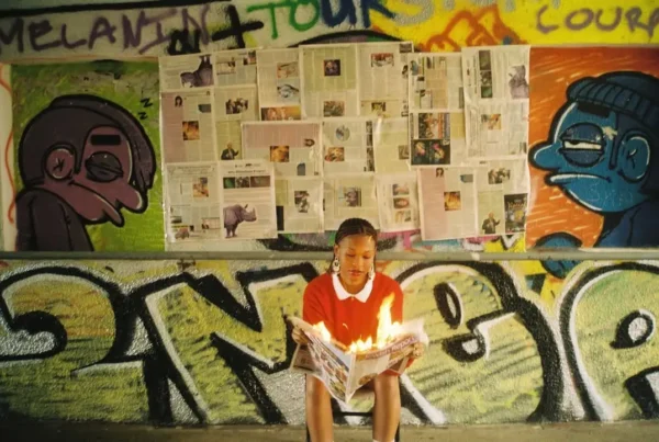 Tessi Nandi UCT spray paint